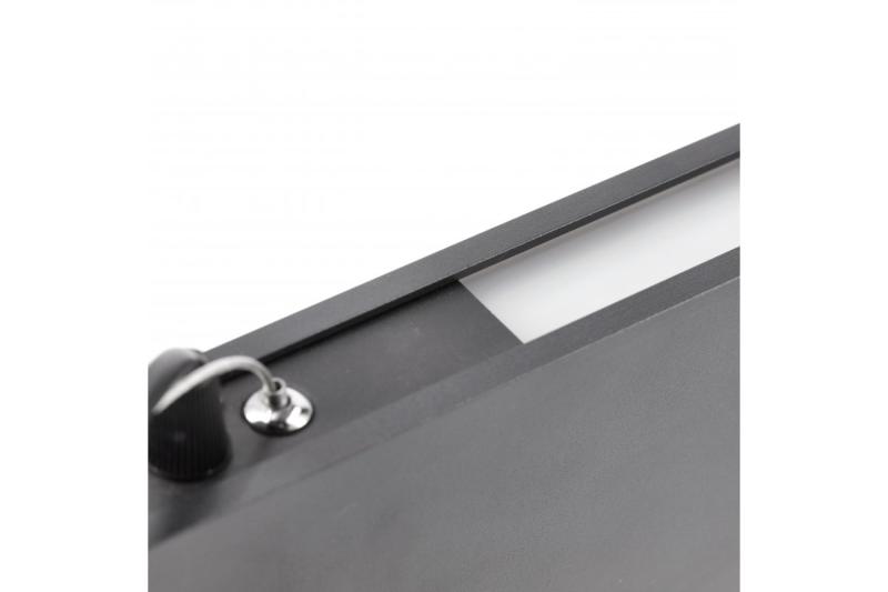 LED oprawa wisząca VILANA 42W (30W+12W) 4000K RA>80 220-240VAC 48/120° UGR<19 120cm czarna. 1208963237