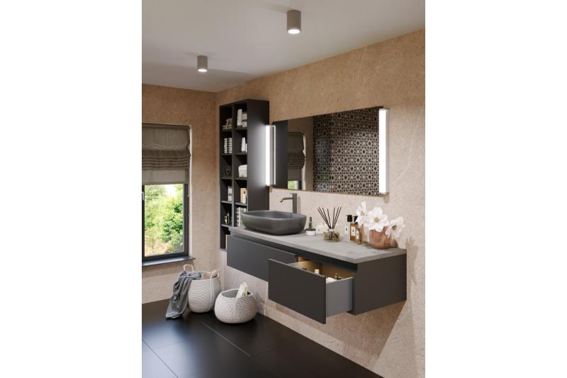 Oświetlenie LED Decor Zita z przełącznikiem 600mm 15W AC220-240V 50/60Hz 4000K IP44 RA >80 1200lm Biały 1208963291