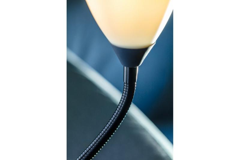 Lampa podłogowa Decor BENFICA 2 max 60W-E27 max 40W-E14 AC220-240V 50/60Hz czarna 1208963346