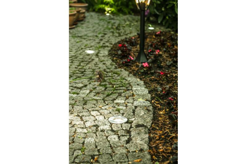 Dekoracyjna oprawa do zabudowy na podjeździe ALFA-O-MINI max.10 W GU10 IP67 AC220-240V 50/60Hz inox 1208963696