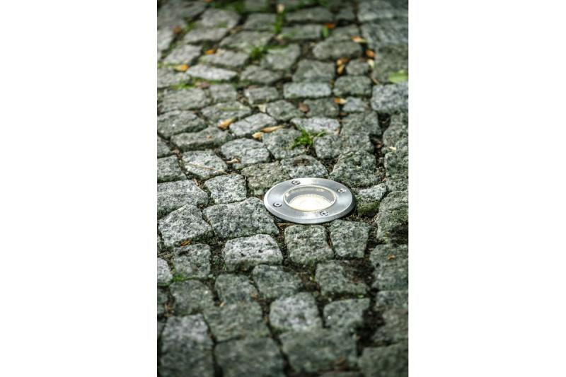 Dekoracyjna oprawa do zabudowy na podjeździe ALFA-O-MINI max.10 W GU10 IP67 AC220-240V 50/60Hz inox 1208963696