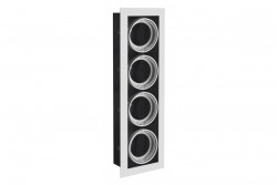 Deco PIREO sufitowa oprawa wpuszczana QUAD RECTANGLE szary/szary 1208963778