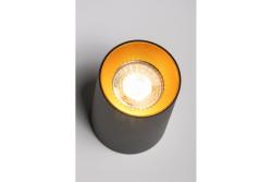 Plafondlamp Decor AERO II aluminium 70x100mm IP20 max. 20W okrągły czarny. 1208963809