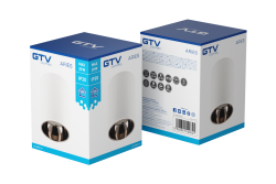 Dekoracyjna oprawa sufitowa ARIES PC 73x105mm IP20 max 20W okrągła biała/czarna chrom. 1208963820