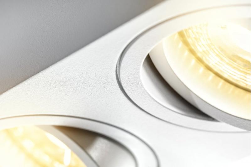 Dekoracyjna oprawa sufitowa AVEIRO DUO aluminium 160x80x85mm IP20 max 20W*2 kwadratowa biała. 1208963825