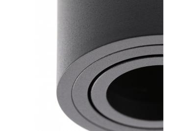 Dekoracyjna oprawa sufitowa AVEIRO DUO aluminium 160x80x85mm IP20 max 20W*2 okrągła czarna. 1208963826