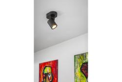 Ozdobna lampa sufitowa BLINK AC220-240V 50/60 Hz GU10 max. 20W IP20 pojedyncza czarna. 1208963840