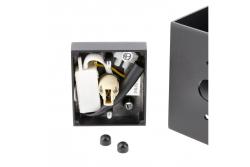Oprawa ścienna CAMPIONE aluminiowa G9 IP20 maks. 40 W IP20 kwadratowa czarna. 1208963849
