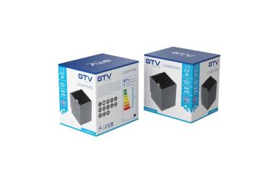 Oprawa ścienna CAMPIONE aluminiowa G9 IP20 maks. 40 W IP20 kwadratowa czarna. 1208963849
