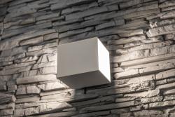 Oprawa ścienna CAMPIONE aluminiowa G9 IP20 maks. 40 W IP20 kwadratowa biała. 1208963850