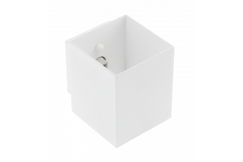 Oprawa ścienna CAMPIONE aluminiowa G9 IP20 maks. 40 W IP20 kwadratowa biała. 1208963850