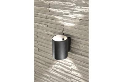 Oprawa ścienna CAMPIONE aluminiowa G9 IP20 maks. 40 W IP20 okrągła czarna. 1208963851