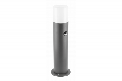 Oprawa ogrodowa CORTA-P PIR 40 E27 MAX.25W IP44 AC220-240V 50-60Hz słup grafitowy. 1208963862