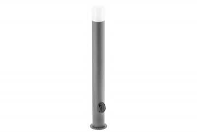 Dekoracyjna lampa ogrodowa CORTA-P 80 E27 MAX.25W IP44 AC220-240V 50-60Hz gniazdko max. 3000W słupek grafitowy. 1208963864