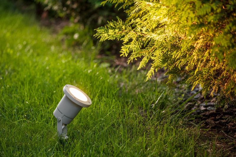 Tuindecoratie Armatuur DIEGO GU10 MAX. 35W IP65 AC220-240V 50/60Hz grijs. 1208963866