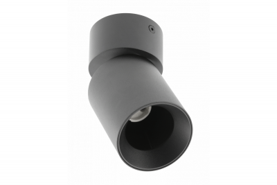 Sufitowa oprawa oświetleniowa FARGO aluminium 70x160mm IP20 max 20W okrągła czarna. 1208963876