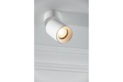 Plafonnière Decor FARGO aluminium 70x160mm IP20 max 20W rond wit. 1208963878