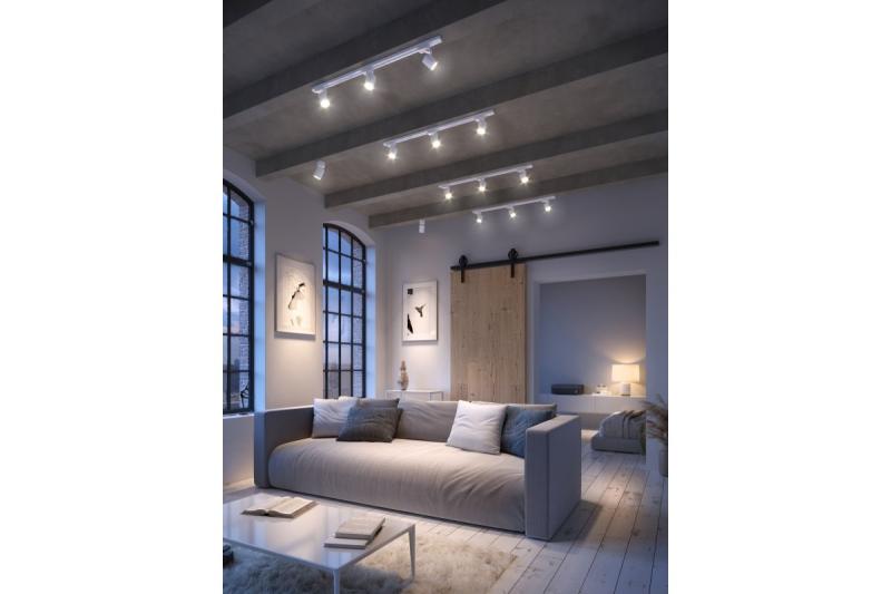 Plafonnière Decor FARGO aluminium 70x160mm IP20 max 20W rond wit. 1208963878