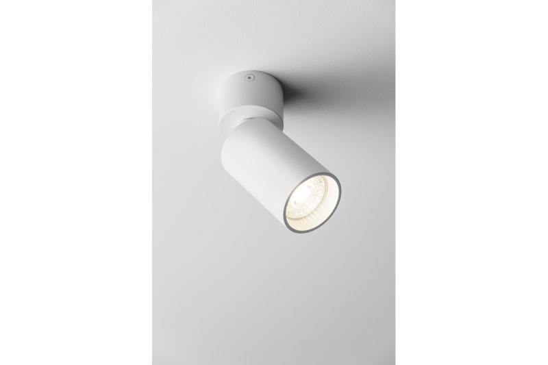 Oprawa sufitowa Decor FARGO MINI 2 aluminium 56x150mm IP20 max 20W okrągła biała. 1208963882