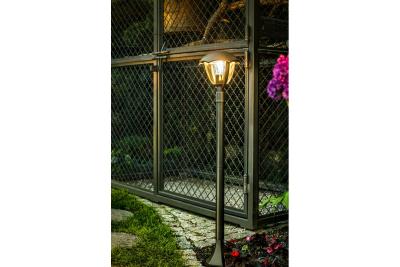 Oświetlenie ogrodowe Decor GRANDE-P E27 MAX.60W IP54 AC220-240V 50-60Hz słup czarny 1208963883