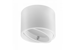 Decor ISUMI lampa sufitowa z regulowanym kątem aluminium 130x100 IP20 ES111 GU10 okrągła biała. 1208963895