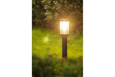 Dekoracyjna lampa ogrodowa KERTA-P 50 E27 MAX.12W IP44 AC220-240V 50-60Hz słupek grafitowy 1208963907