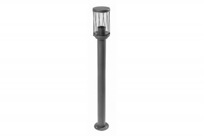 Dekoracyjna lampa ogrodowa KERTA-P 80 E27 MAX.12W IP44 AC220-240V 50-60Hz słupek grafitowy 1208963908