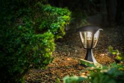Dekoracyjna lampa ogrodowa MARINA-PS E27 MAX.20W IP54 AC220-240V 50-60Hz słupek 30cm czarny. 1208963932
