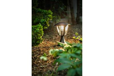 Dekoracyjna lampa ogrodowa MARINA-PS E27 MAX.20W IP54 AC220-240V 50-60Hz słupek 30cm czarny. 1208963932