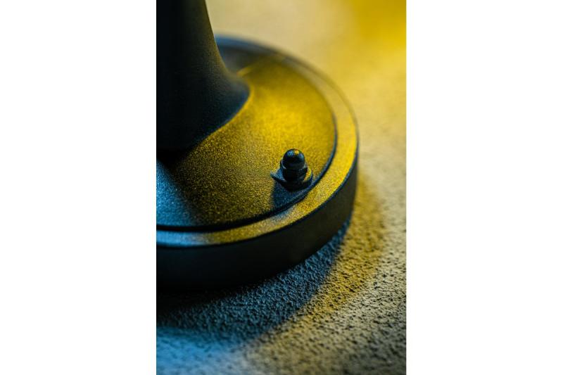 Oświetlenie ogrodowe dekoracyjne MARINA-AU E27 MAX.20W IP54 AC220-240V 50-60Hz górna kinkiet prosta czarna. 1208963933