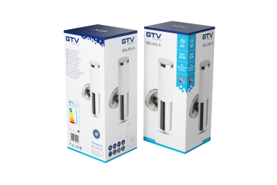Oświetlenie Ogrodowe Dekoracyjne MILAN-A E27 MAX.40W IP54 AC220-240V 50-60Hz płaski inox. 1208963941