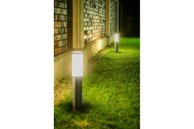 Dekoracyjne Oświetlenie Ogrodowe MILAN-P 45 E27 MAX.40W IP44 AC220-240V 50-60Hz słupek inox. 1208963944