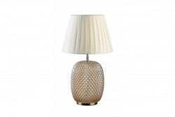 Dekoracyjna lampa stołowa MUNO 5242, maks. 250V 50/60Hz, 1*E27, maks. 25 W, wysokość 25 cm, IP20, kremowy. 1208963948