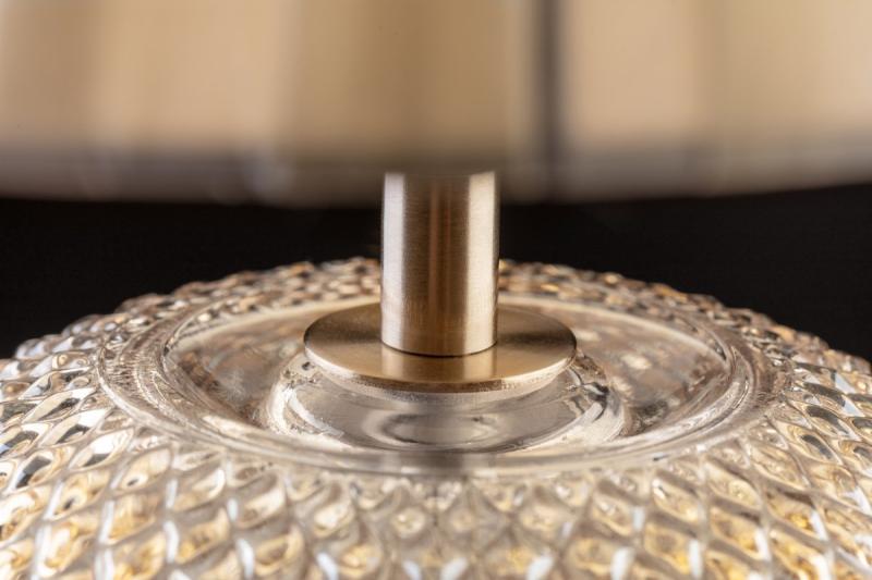 Dekoracyjna lampa stołowa MUNO 5242, maks. 250V 50/60Hz, 1*E27, maks. 25 W, wysokość 25 cm, IP20, kremowy. 1208963948