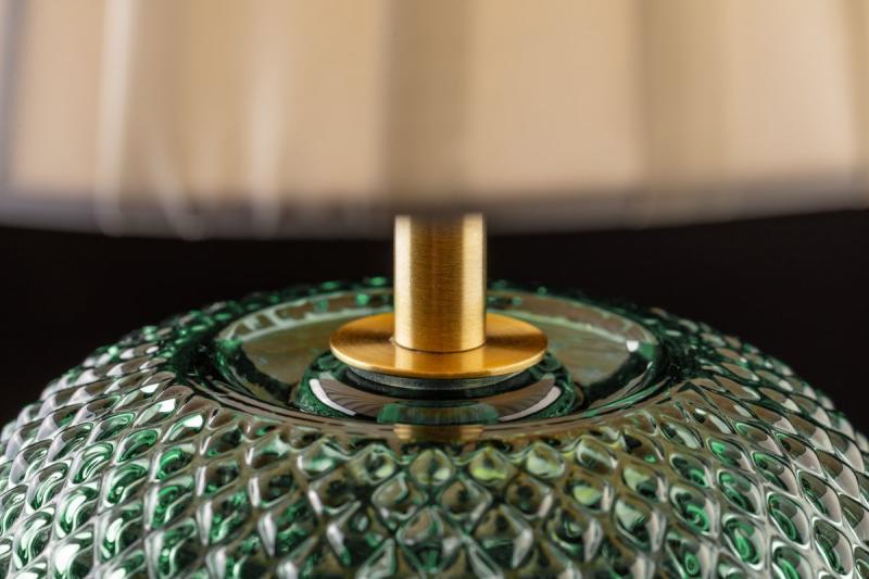 Dekoracyjna lampa stołowa MUNO 5389 max.250V 50/60Hz 1*E27 max.25 W śr.25 cm IP20 zielona 1208963950