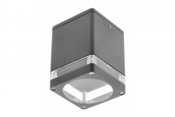 Oświetlenie sufitowe Decor RIVEN alum 102x120 IP54 max 35W kwadrat grafit. 1208963983