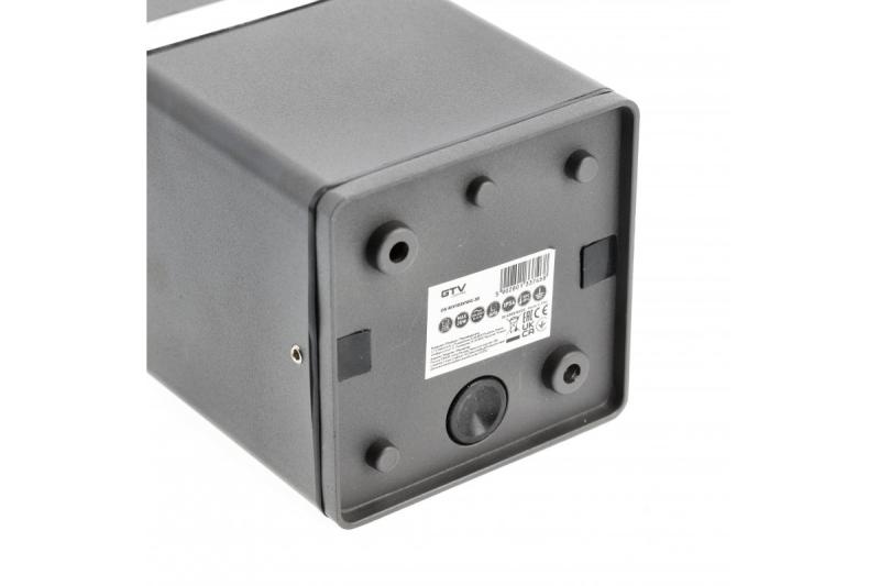 Oświetlenie sufitowe Decor RIVEN alum 102x120 IP54 max 35W kwadrat grafit. 1208963983