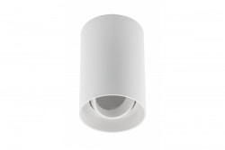 Dekoracyjna oprawa sufitowa RESTO PC φ80x125mm IP20 max 20W okrągła biała. 1208963986