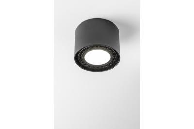 Dekoracyjna oprawa sufitowa SAKURA aluminiowa 120x85 IP20 ES111 GU10 okrągła czarna. 1208963989