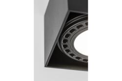 Dekoracyjna oprawa sufitowa SAKURA alum. 120x120x85 IP20 ES111 GU10 kwadratowa czarna 1208963991