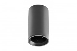 Lampa dekoracyjna montowana natynkowo SENSA MINI aluminium 64x115 IP20 max 50W okrągła czarna obudowa. 1208964013