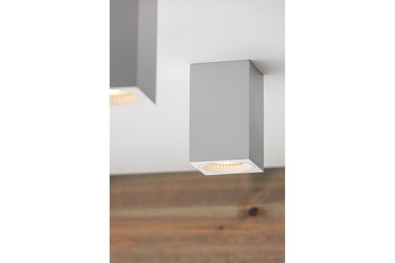 Decor Lamp powierzchniowy SENSA MINI aluminium 70x70x115 IP20 maks. 50W kwadratowa biała obudowa. 1208964014