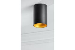 Oświetlenie sufitowe Decor TENSA alum. 96x140 IP20 GU10 okrągłe czarne. 1208964018