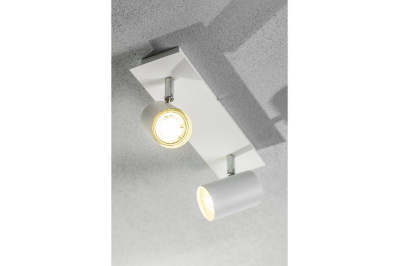 Oświetlenie sufitowe VENETO IP20 max. 20W 2 x GU10 okrągłe białe. 1208964037