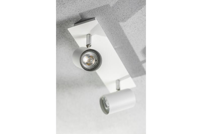 Oświetlenie sufitowe VENETO IP20 max. 20W 2 x GU10 okrągłe białe. 1208964037