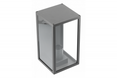 Dekoracyjna oprawa ogrodowa VENTANA-AU E27 MAX.20W IP54 AC220-240V 50-60Hz górna lampa ścienna prawa czarna. 1208964048