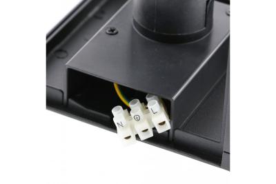 Dekoracyjna oprawa ogrodowa VENTANA-AU E27 MAX.20W IP54 AC220-240V 50-60Hz górna lampa ścienna prawa czarna. 1208964048
