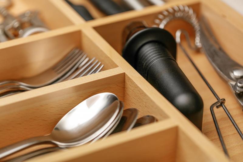Dekor Cutle Wkład na Sztućce do Kuchni Regulowany Wkład do Szafek 600-1000mm 1208966291
