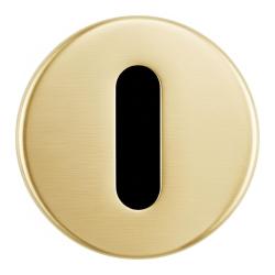 Waterevolution Flow wbudowana umywalka z czujnikiem na podczerwień na zasilanie sieciowe PVD jasne złoto T118EEWGE