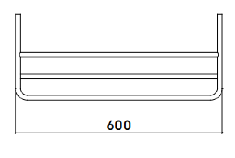 Waterevolution flow uchwyt na ręczniki Miedź A118CPE